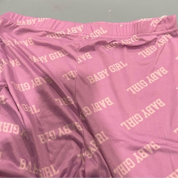 Girls sleep set (crop top and biker short) - Picture 2 of 4